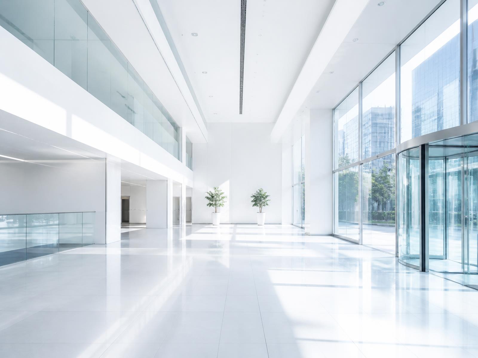Espace commercial contemporain